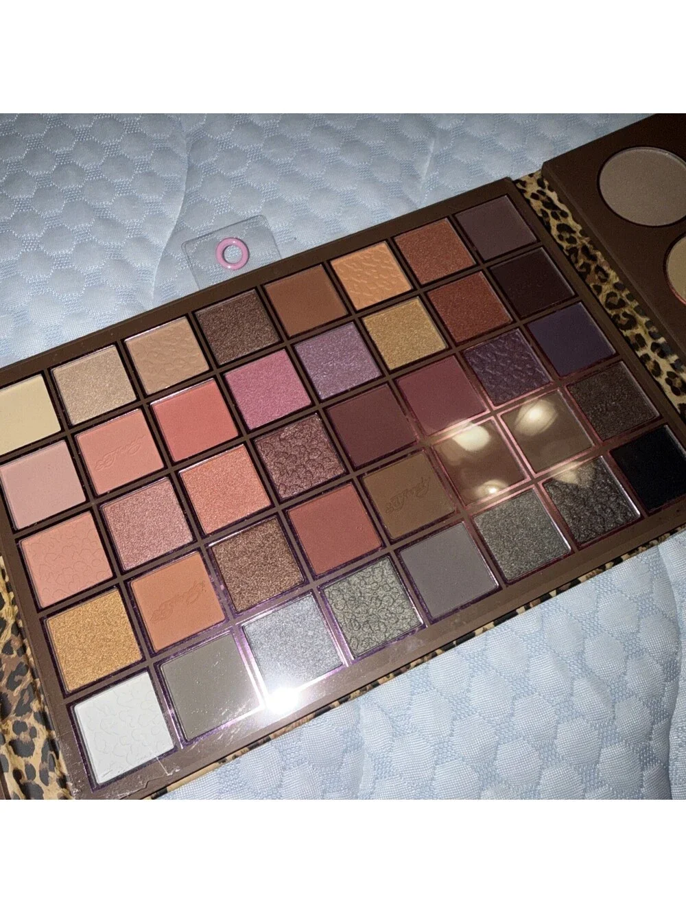 Ed Hardy Leopard Chrome 52 Pc Face & Eye Makeup Palette Eyeshadow Blush New